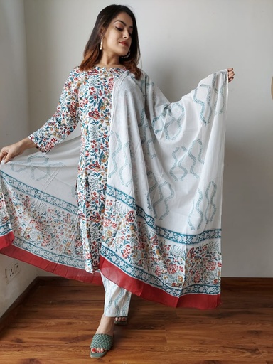 Cotton Kurti Sets 4609 