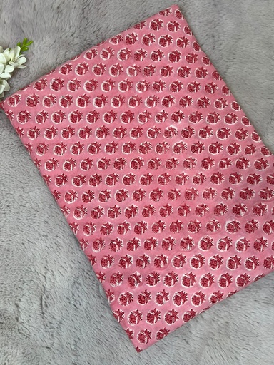 [CFBGW380] Block printed Cotton Fabric 5023 