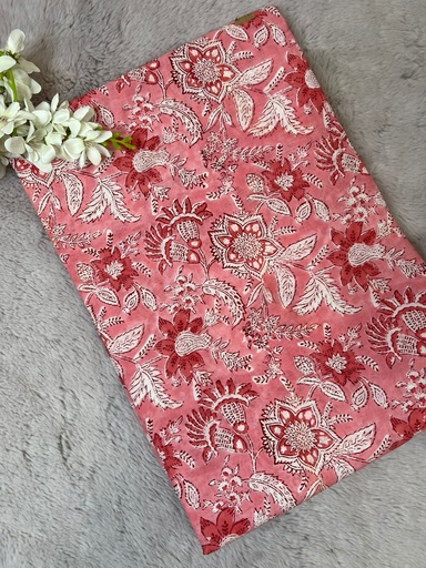[CFBGW380] Block printed Cotton Fabric 5023 