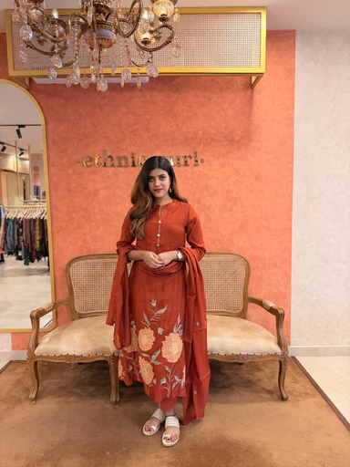 Mul Chanderi Kurti Sets 4609 