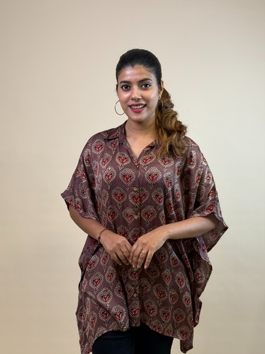 Ajrakh Shirt Kaftans 5015