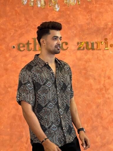 Ajrakh Mens Shirts 5049