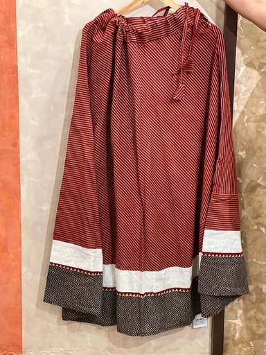 [KUKH2150] Ajrakh Cotton Skirts 4556
