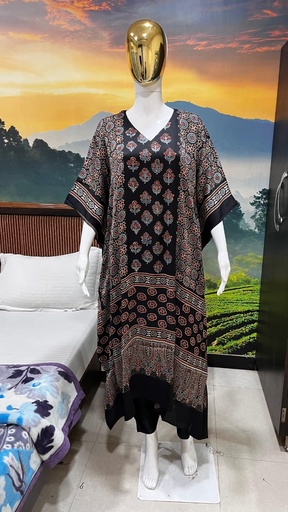 [KAKH4250] Ajrakh Modal Kaftans 4801