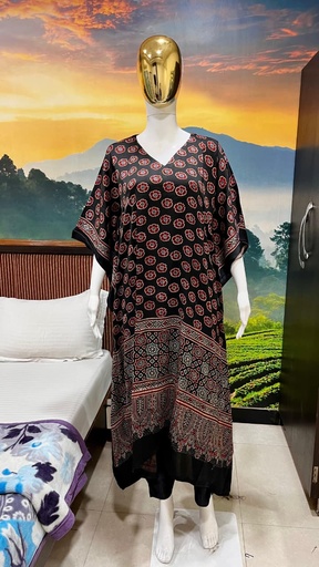 [KAKH4250] Ajrakh Modal Kaftans 4801