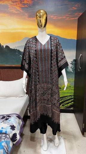 [KAKH4250] Ajrakh Modal Kaftans 4801
