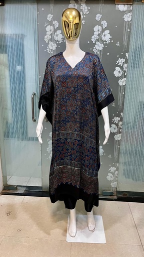 [KAKH4250] Ajrakh Modal Kaftans 4801