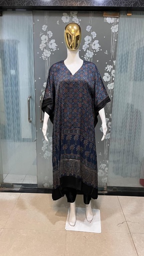 [KAKH4250] Ajrakh Modal Kaftans 4801