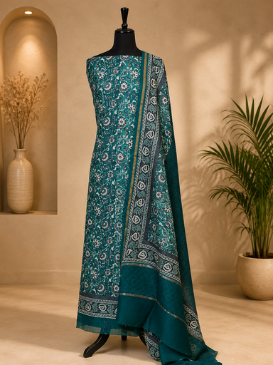 [SUKK4950] Maheshwari Silk Suits 5025