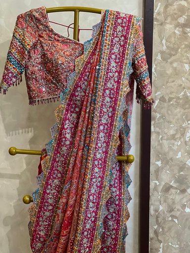 [SAHS18750] Premium Chiffon Sarees 5018