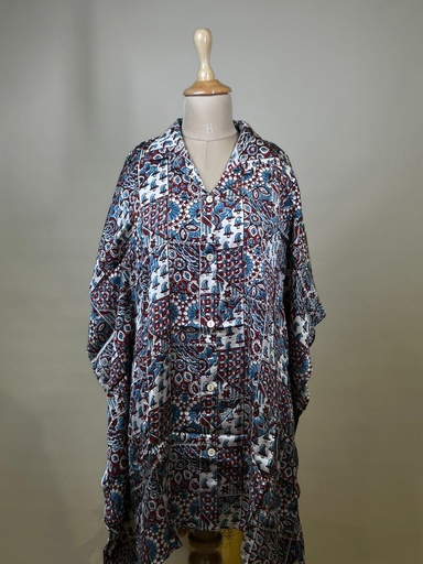 Ajrakh Modal Shirt Kaftans 5015