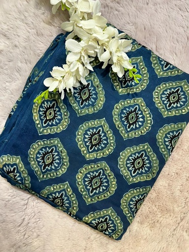 [CFMLK750] Ajrakh Modal Fabric 5013 