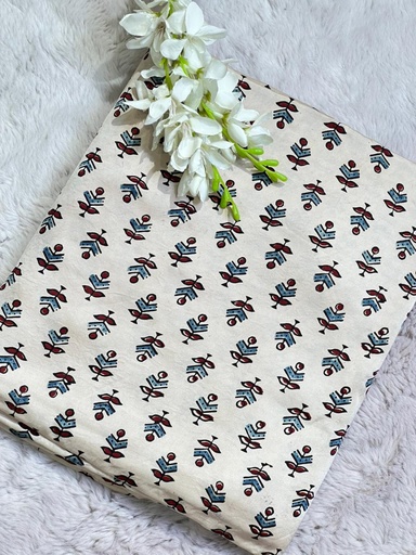 [CFMLK750] Ajrakh Modal Fabric 5013 