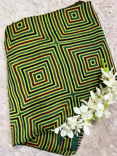 [CFMLK750] Ajrakh Modal Fabric 5013