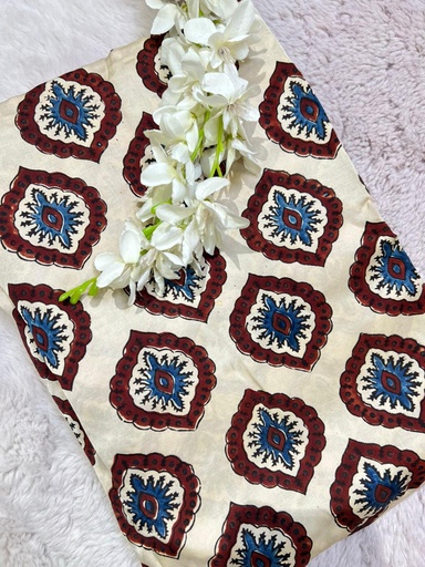 [CFMLK750] Ajrakh Modal Fabric 5013 