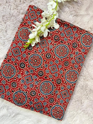[CFMLK750] Ajrakh Modal Fabric 5013 