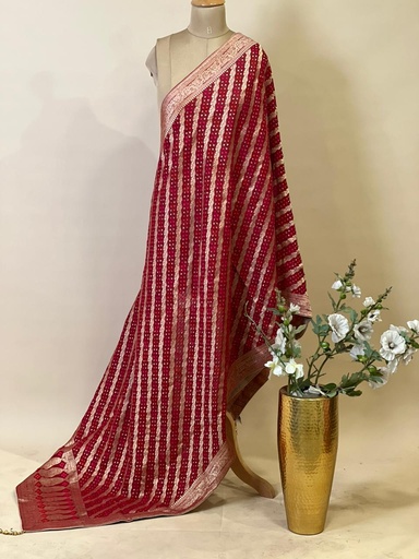 [DUAS2650] Georgette Bandhani Dupatta 4781 