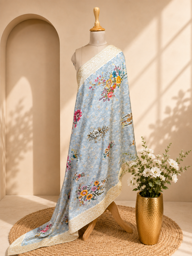 [DUAS2650] Dola Digital Printed Dupatta 4781