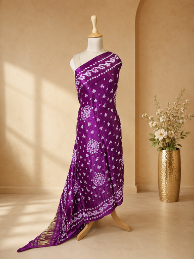 [DUAS2650] Modal Bandhej Dupatta 4781