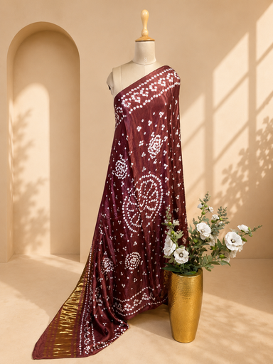 [DUAS2650] Modal Bandhej Dupatta 4781
