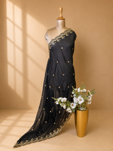 [DUAS1750] Organza Dupatta 4780