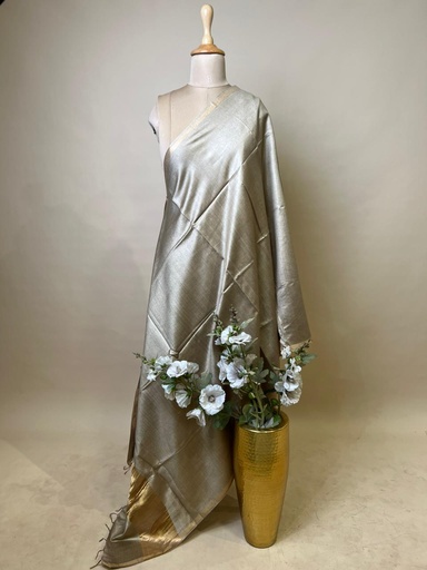 [DUAS2150] Tusser silk Dupatta 4781