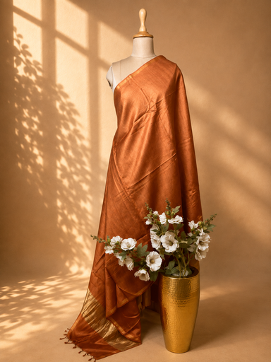 [DUAS2150] Tusser silk Dupatta 4781