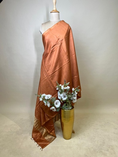 [DUAS2150] Tusser silk Dupatta 4781