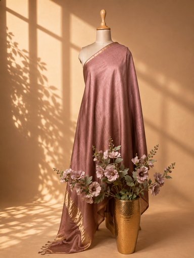 [DUAS2150] Tusser silk Dupatta 4781