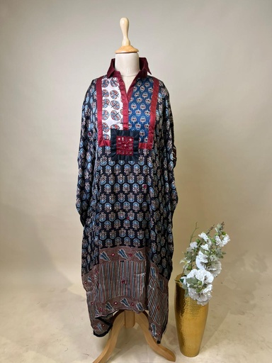 [KARH4250] Ajrakh Modal Kaftans 4803 