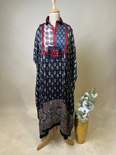 [KARH4250] Ajrakh Modal Kaftans 4803 