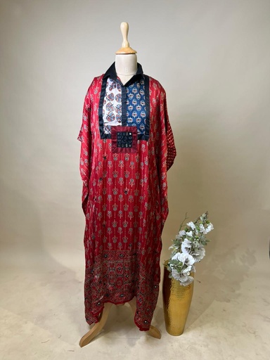 [KARH4250] Ajrakh Modal Kaftans 4803 