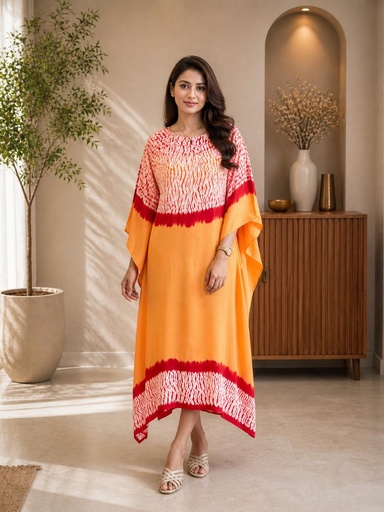 Shibori Modal Kaftans 4803