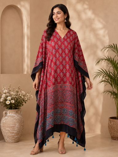 Ajrakh Modal Kaftans 4801