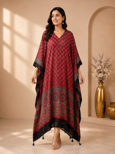 Ajrakh Modal Kaftans 4801