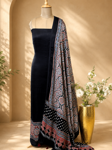 [SUMT6250] Ajrakh Modal Suit Sets 5012