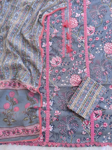 [SUGH2450] Crochet lace Cotton Suits 4562 