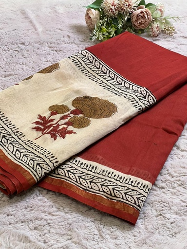 [SASH3250] Chanderi Silk Cotton Sarees 5014