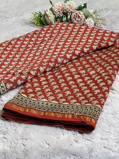 [SASH3250] Chanderi Silk Cotton Sarees 5014