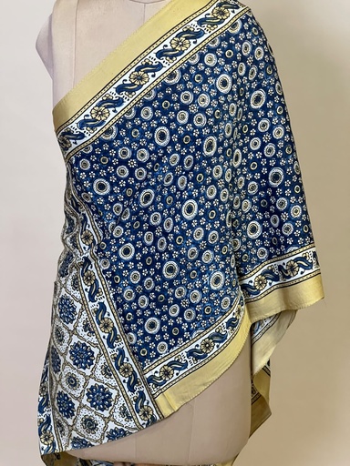 [STMT1450] Ajrakh Modal Stoles 5071