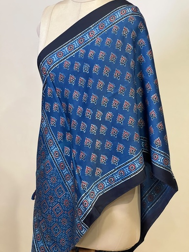 [STMT1450] Ajrakh Modal Stoles 5071