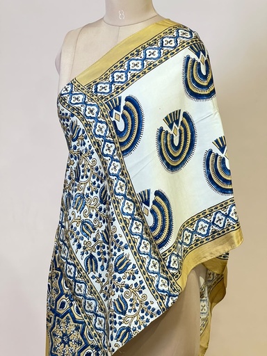 [STMT1450] Ajrakh Modal Stoles 5071