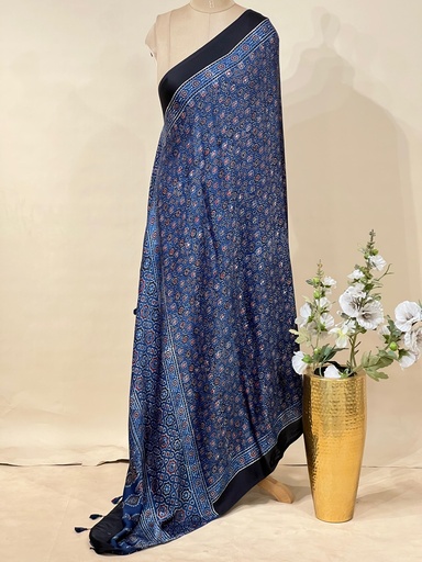 [DUMT2190] Ajrakh Modal Dupatta 5072