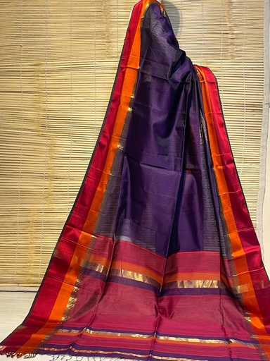 [SAPW6950] Handloom Maheshwari Silk Sarees 5028