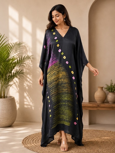 [KARH3650] Shibori Modal Kaftans 4803