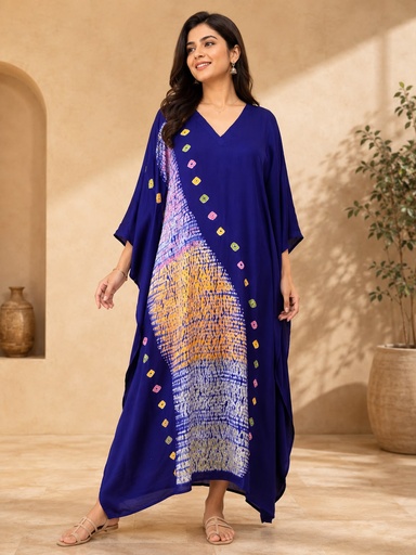 [KARH3650] Shibori Modal Kaftans 4803 
