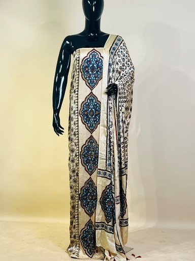 [SUSV18500] Designer Ajrakh Modal Suit Sets 5030