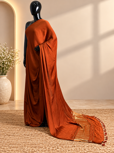 [SAMT4450] Premium Plain Modal Sarees 5020