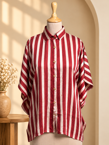 [KARH2250] Ajrakh Modal Shirt Kaftans 5015 