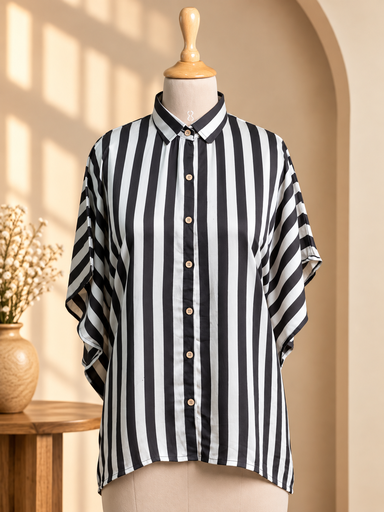 [KARH2250] Ajrakh Modal Shirt Kaftans 5015 